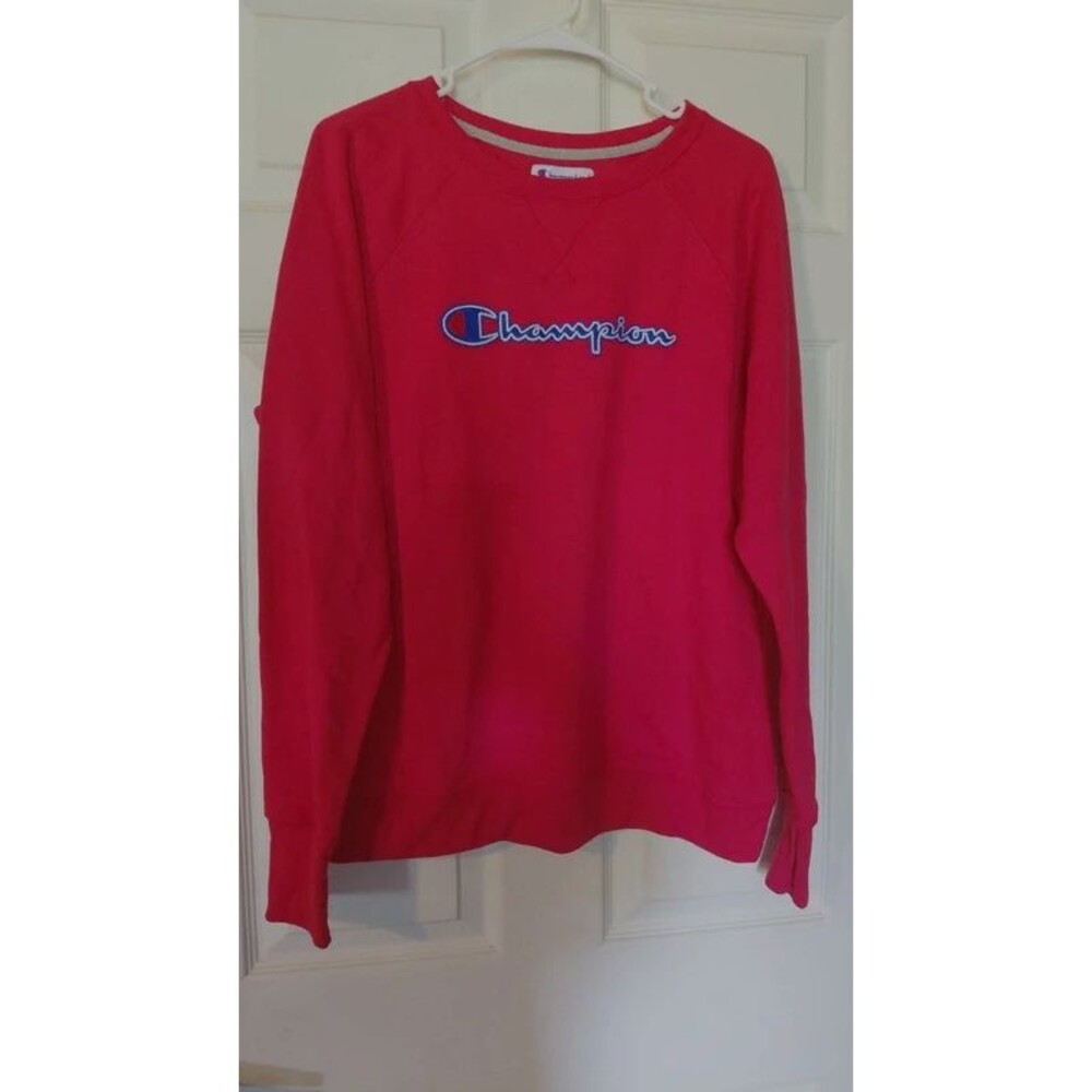 Champion Red Sweatshirt-L